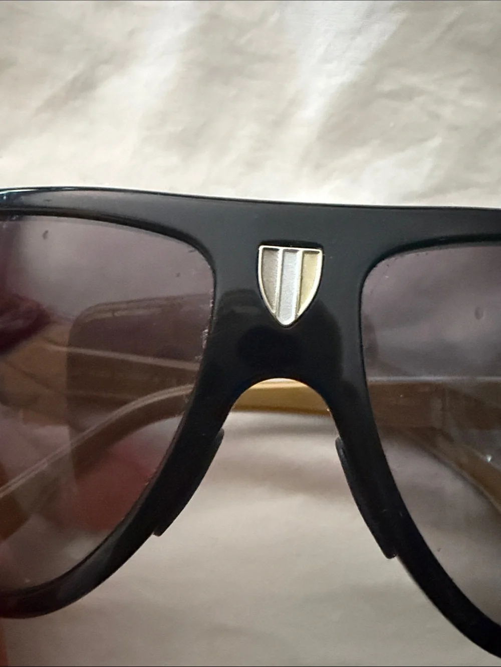 Dolce & Gabbana Black Sunglasses with Gradient Gray Lenses
